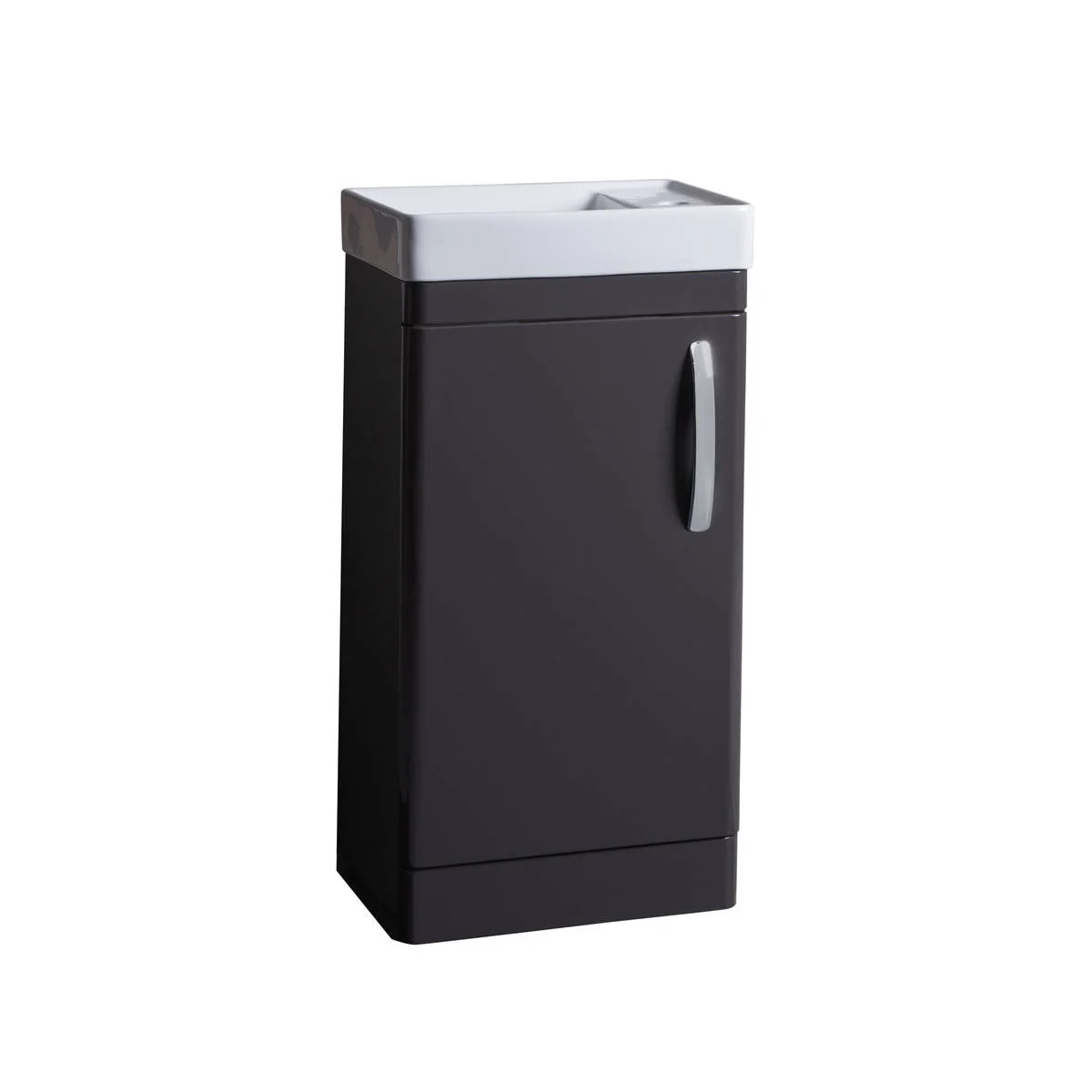 Tavistock Compass Cloakroom Vanity Unit & Basin Clay Gloss 455mm