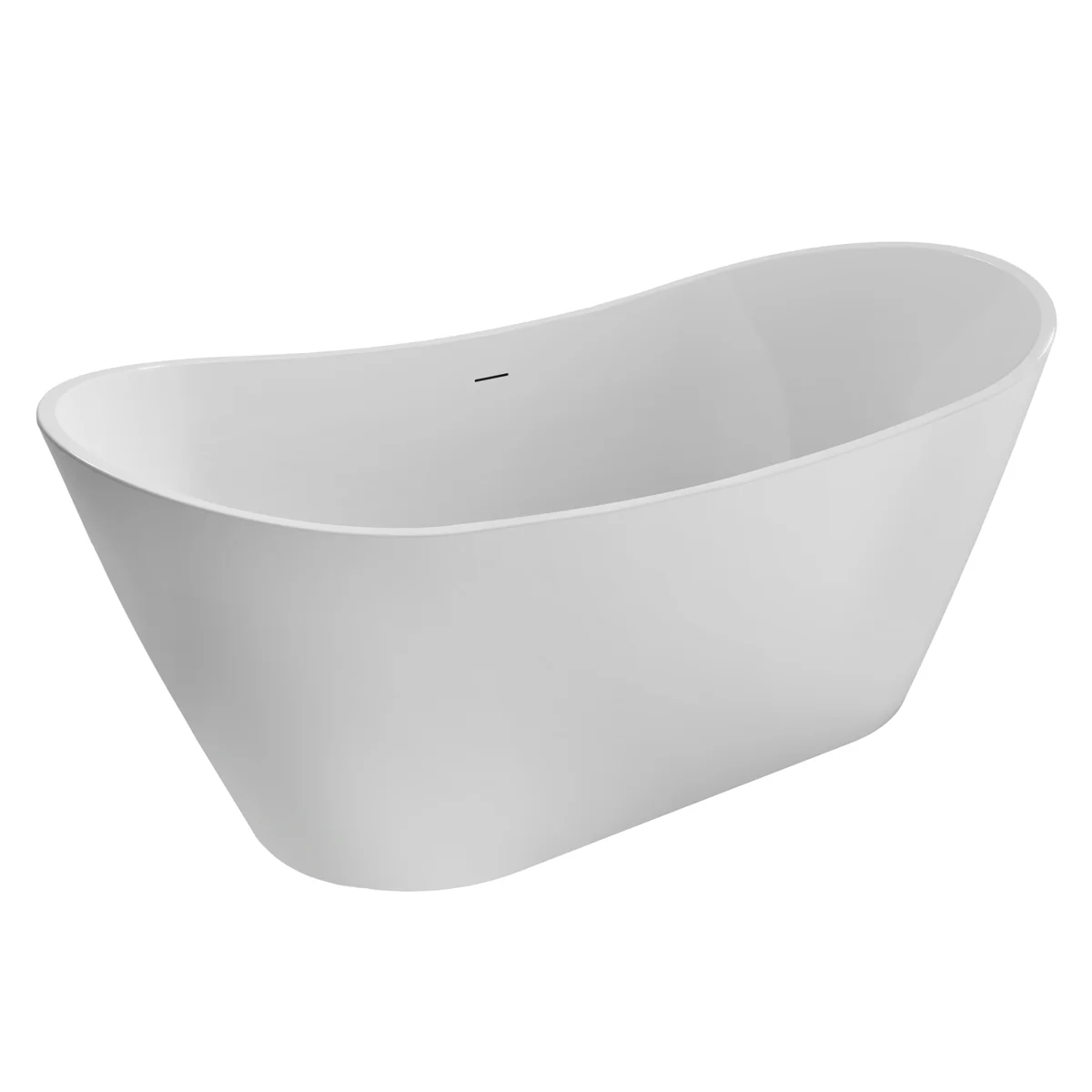 Trojan Emerald Freestanding Double Slipper Bath 1800 x 800mm with Waste