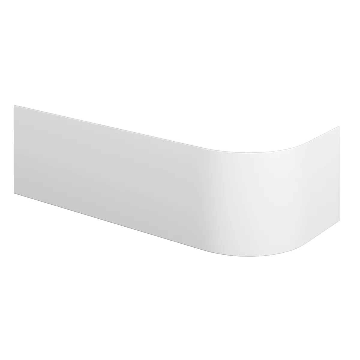 Trojan J Shape Acrylic Bath Panel White 1700 x 750mm