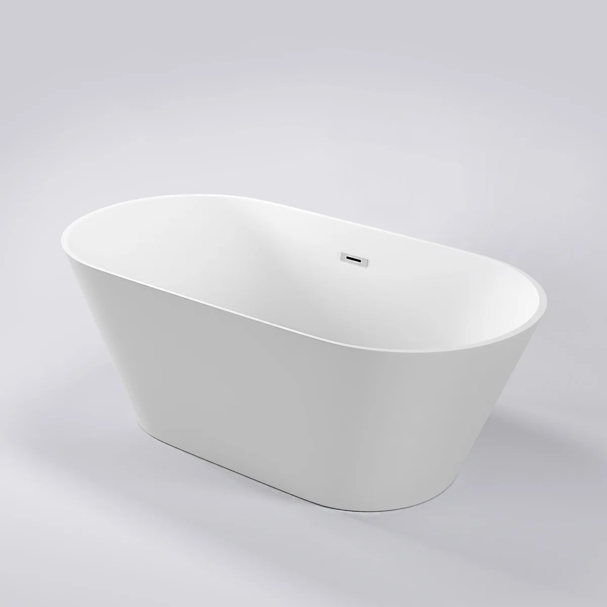 Trojan Hampton Freestanding Double Ended Bath 1700 x 800mm with Waste