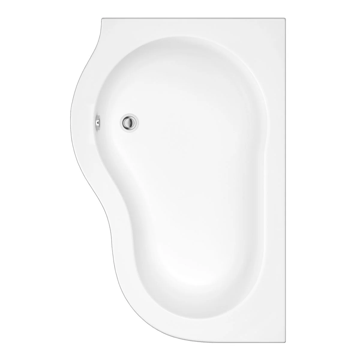 Trojancast Quebec Reinforced Corner Bath 1500 x 1000 with Panel Left Hand