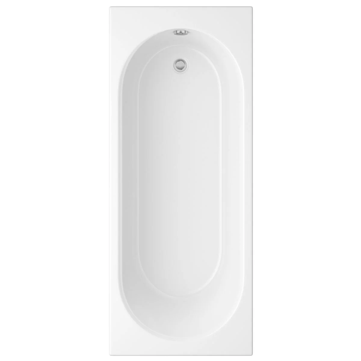 Trojancast Cascade Reinforced Single Ended Bath 1675 x 700