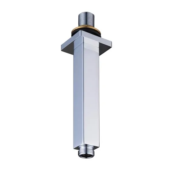 Cube Ceiling Shower Arm Chrome 150mm
