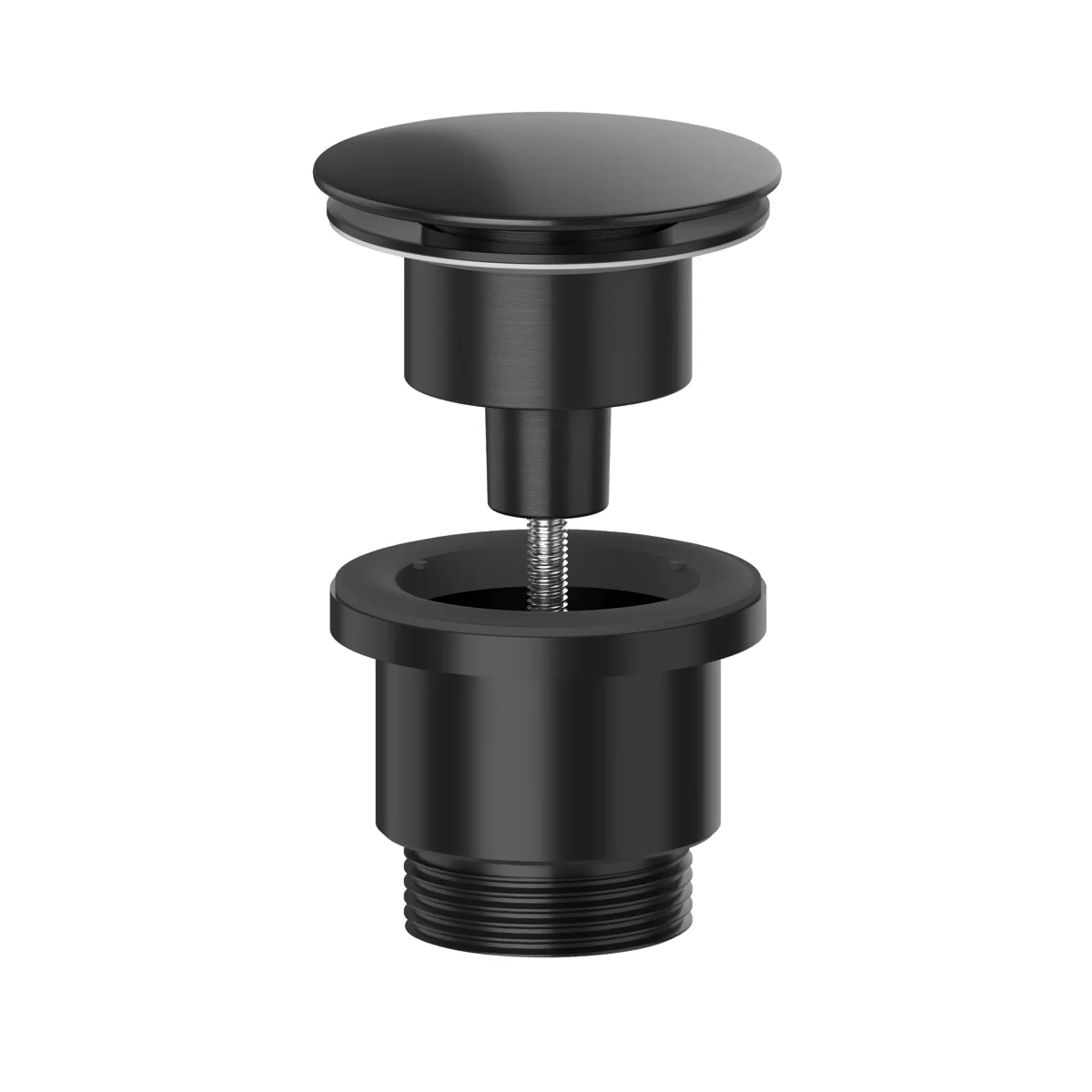 Viva Click Universal Basin Waste Matt Black