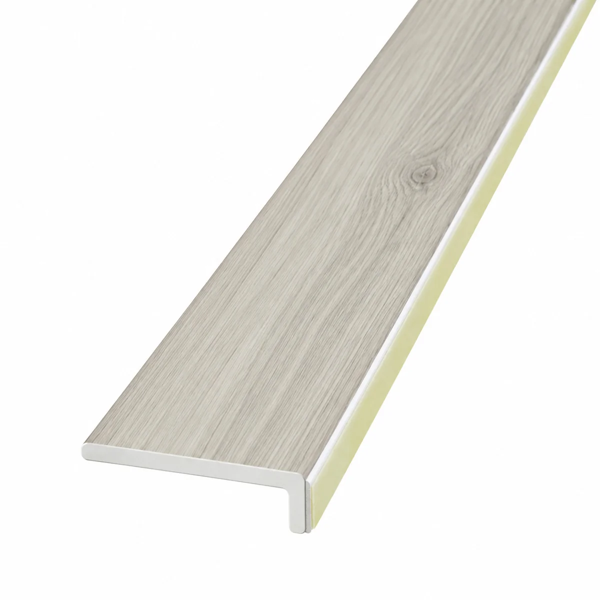 Hydro Step Room Edge Trim White Ash 2400mm