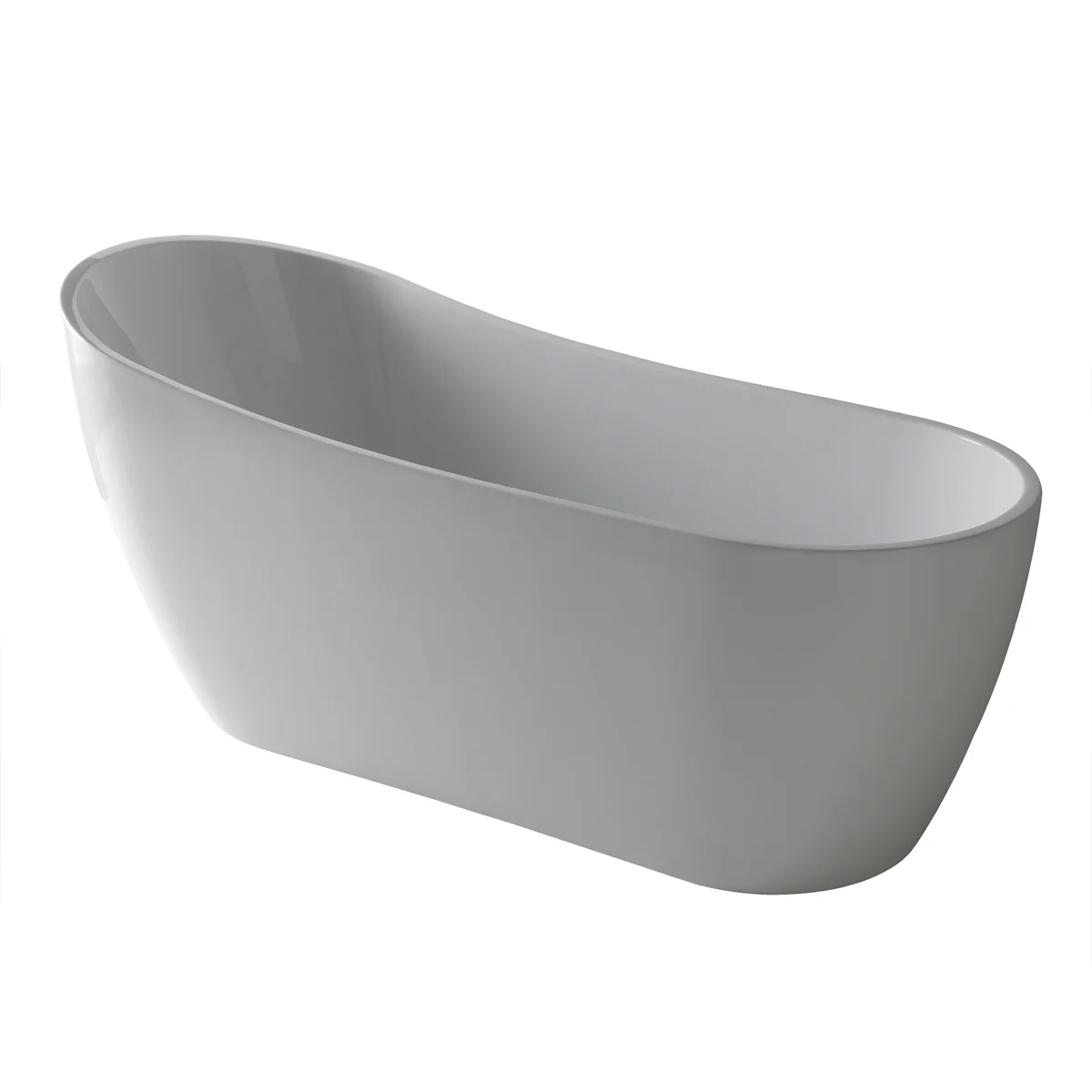 Whitmore Freestanding Slipper Bath 1700 x 720mm with Waste