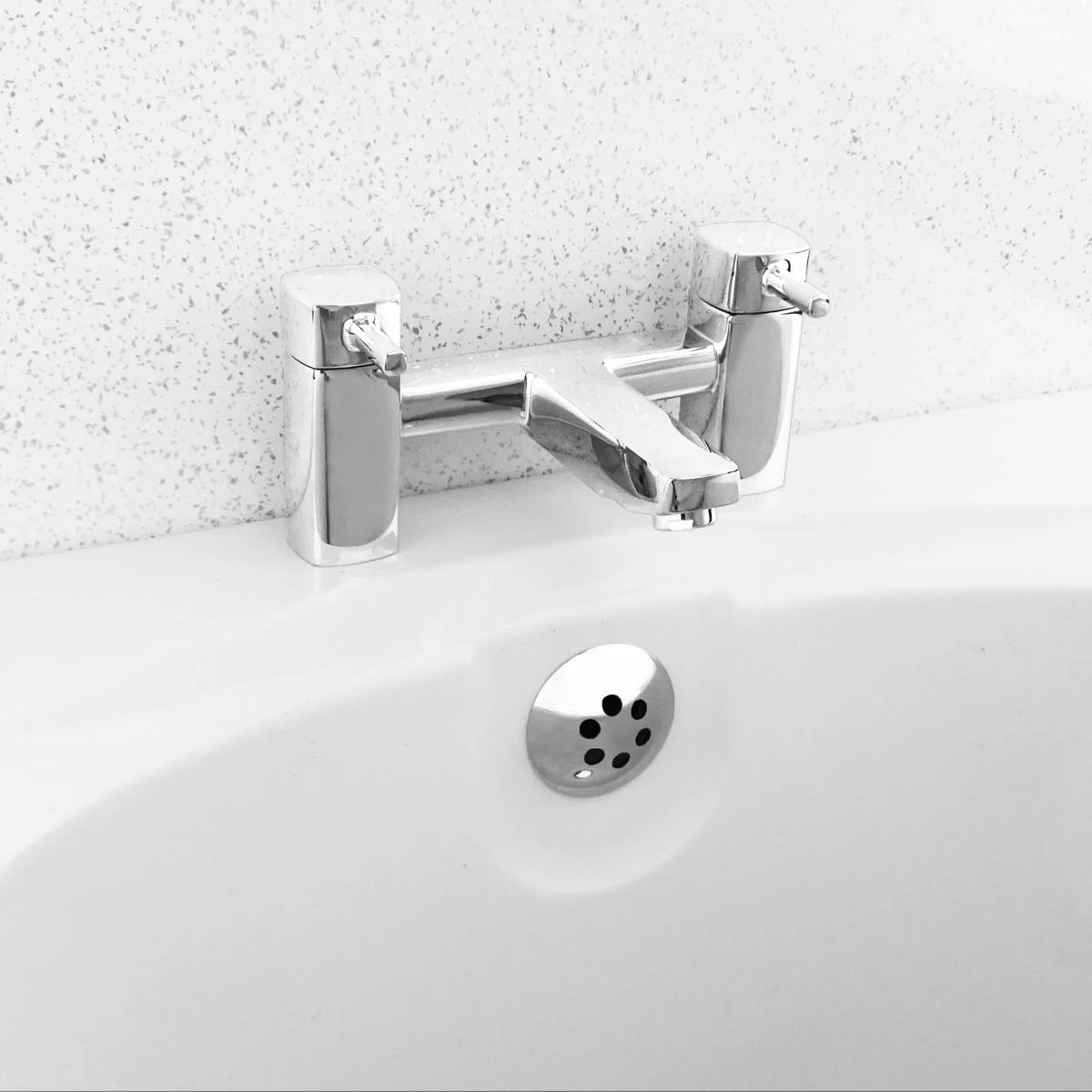 Wye Bath Filler Tap Chrome