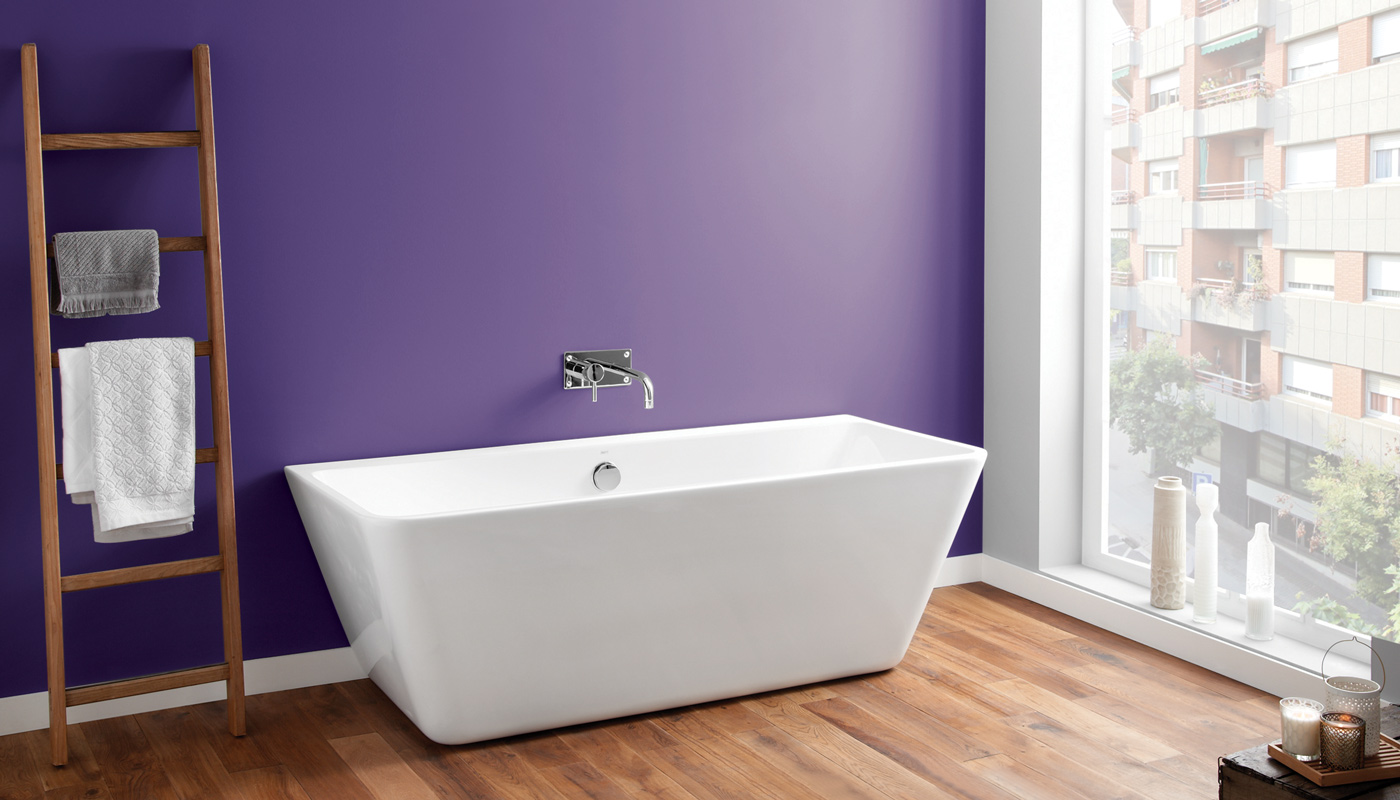 April Eppleby Ultra Violet bathroom