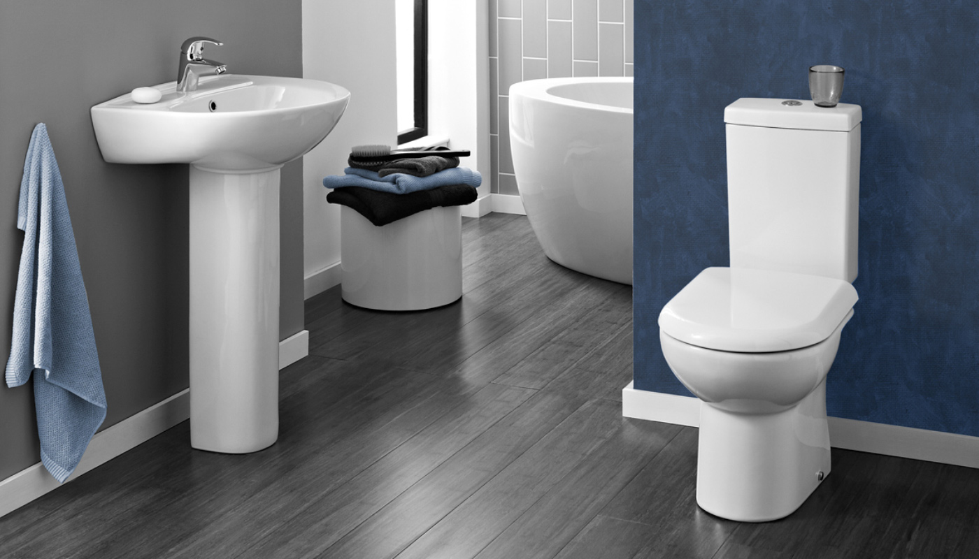Indigo bathroom decor