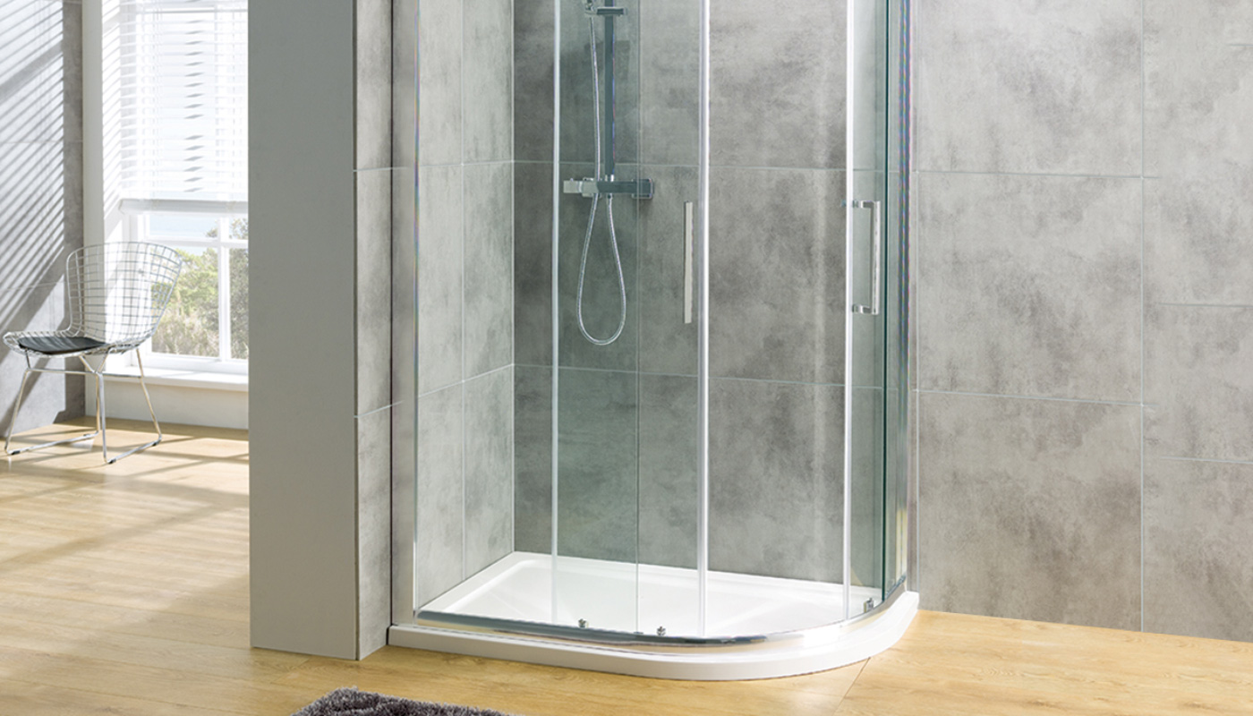 Coral Offset quadrant shower enclosure