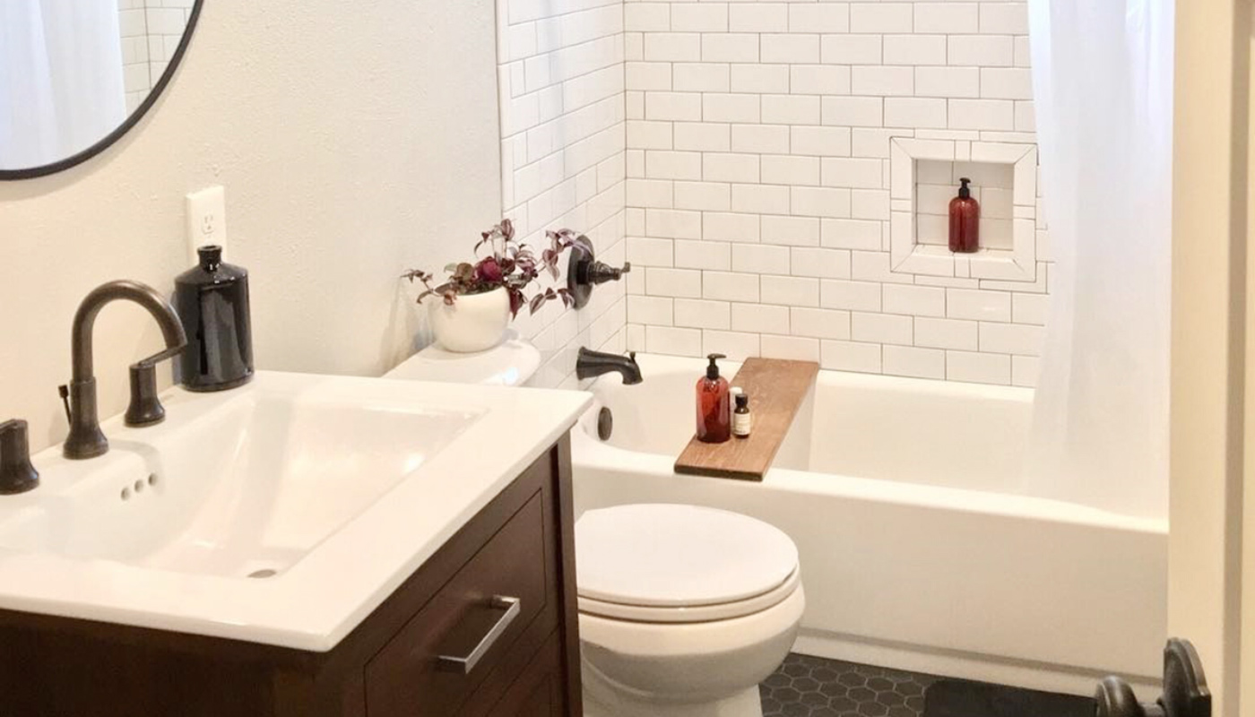 Inset bath