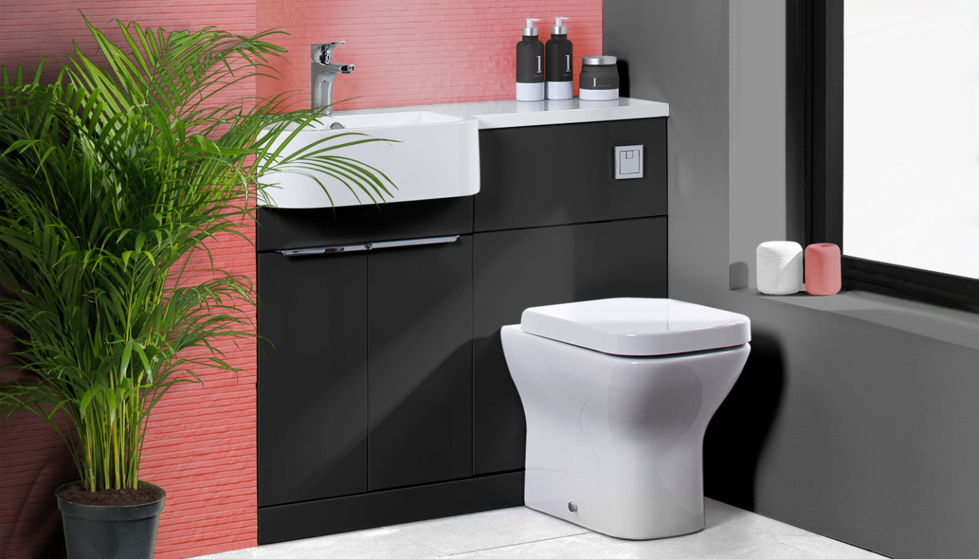 Tavistock Match Living Coral bathroom