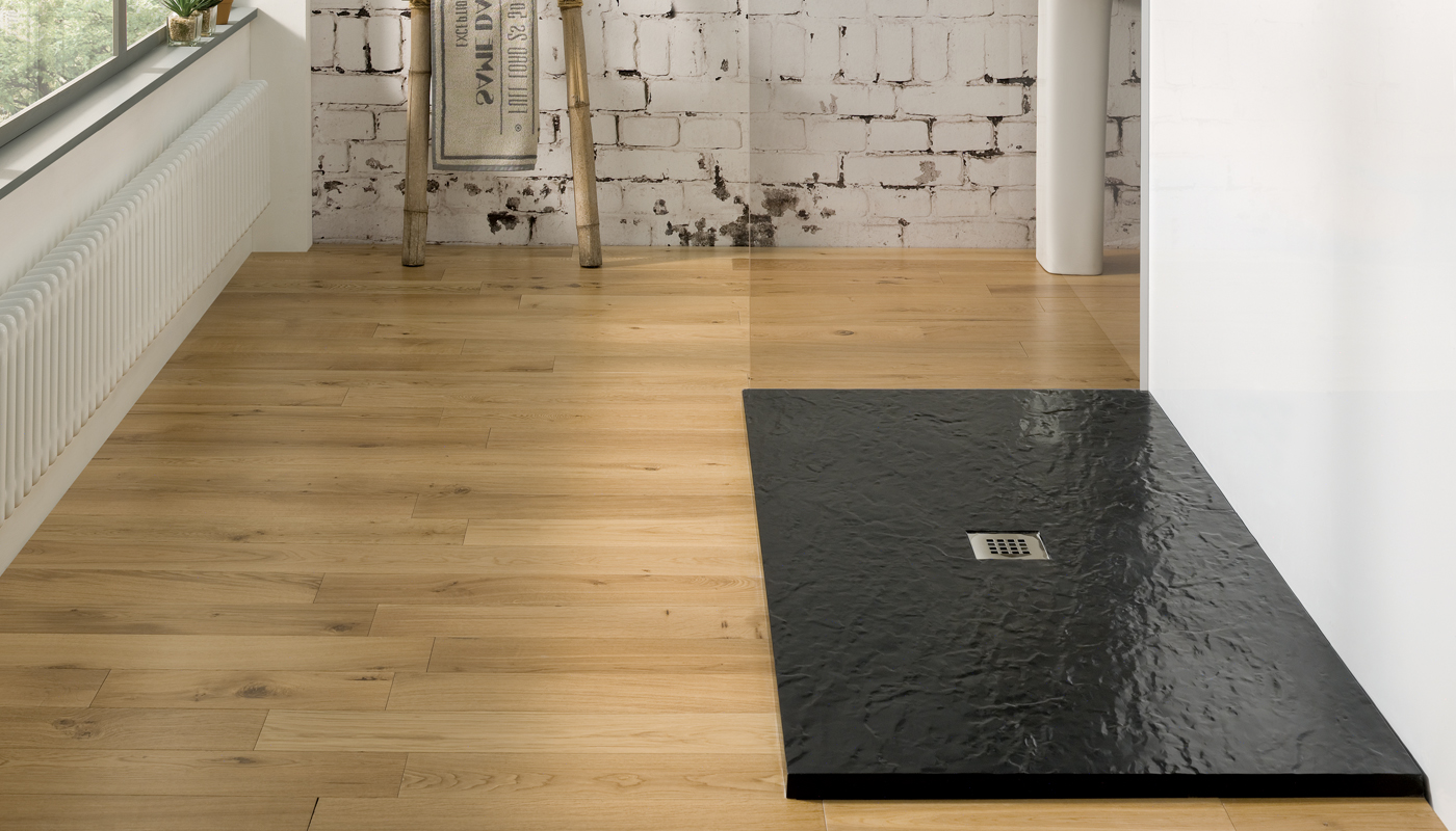 Minerals Slate Effect Shower Tray