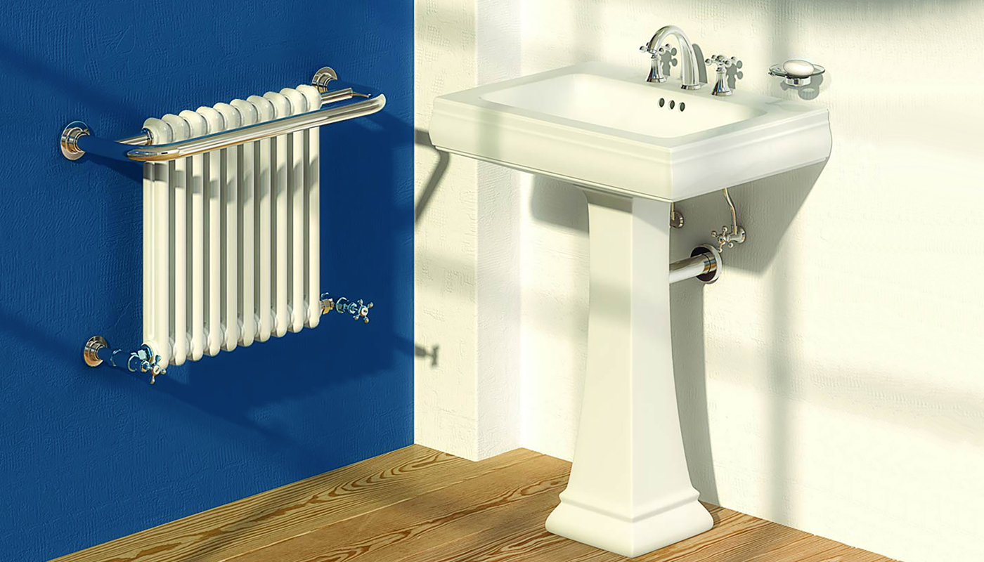 Classic Blue Period Bathroom