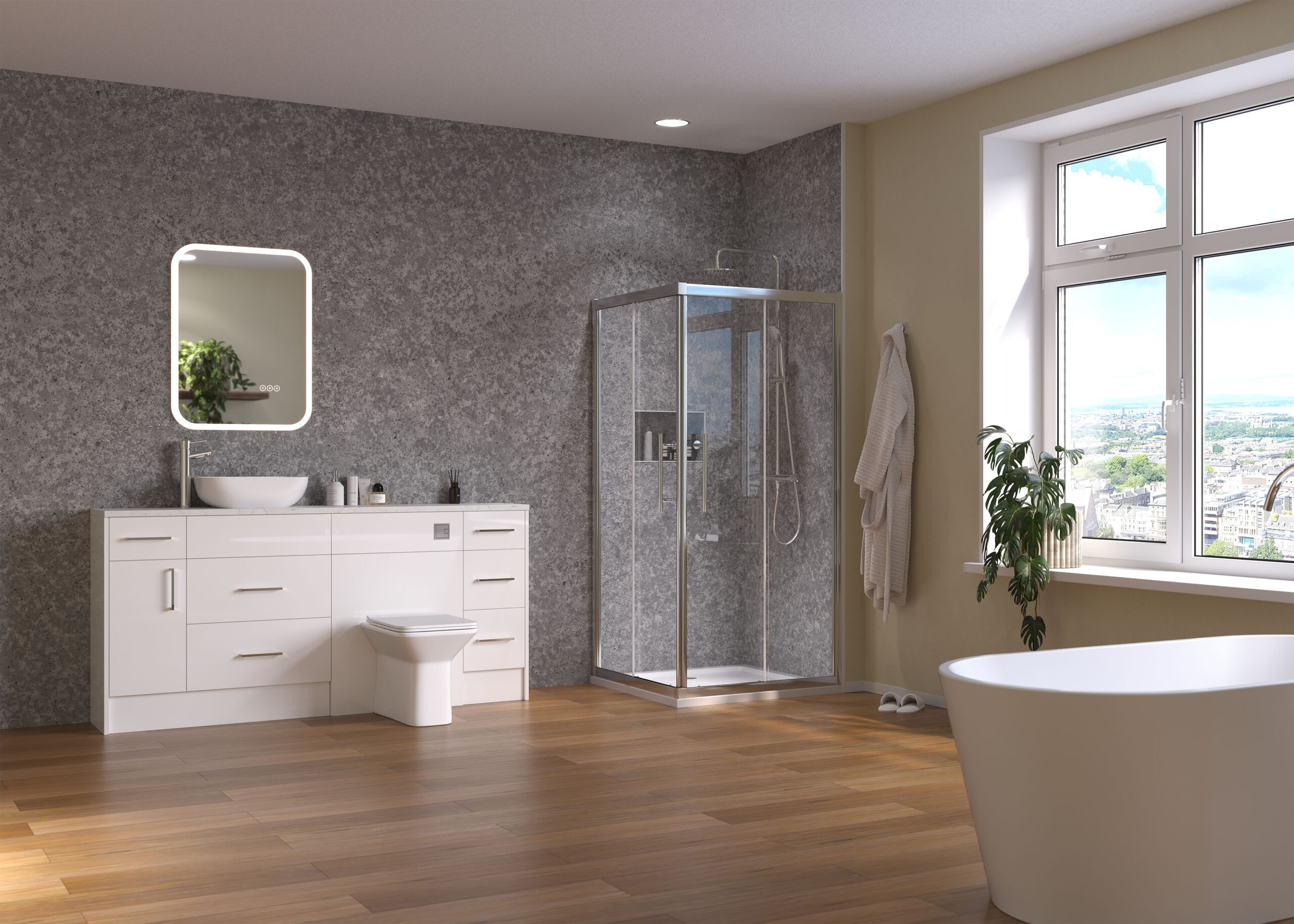 The Benefits of Corner Entry Shower Enclosures
