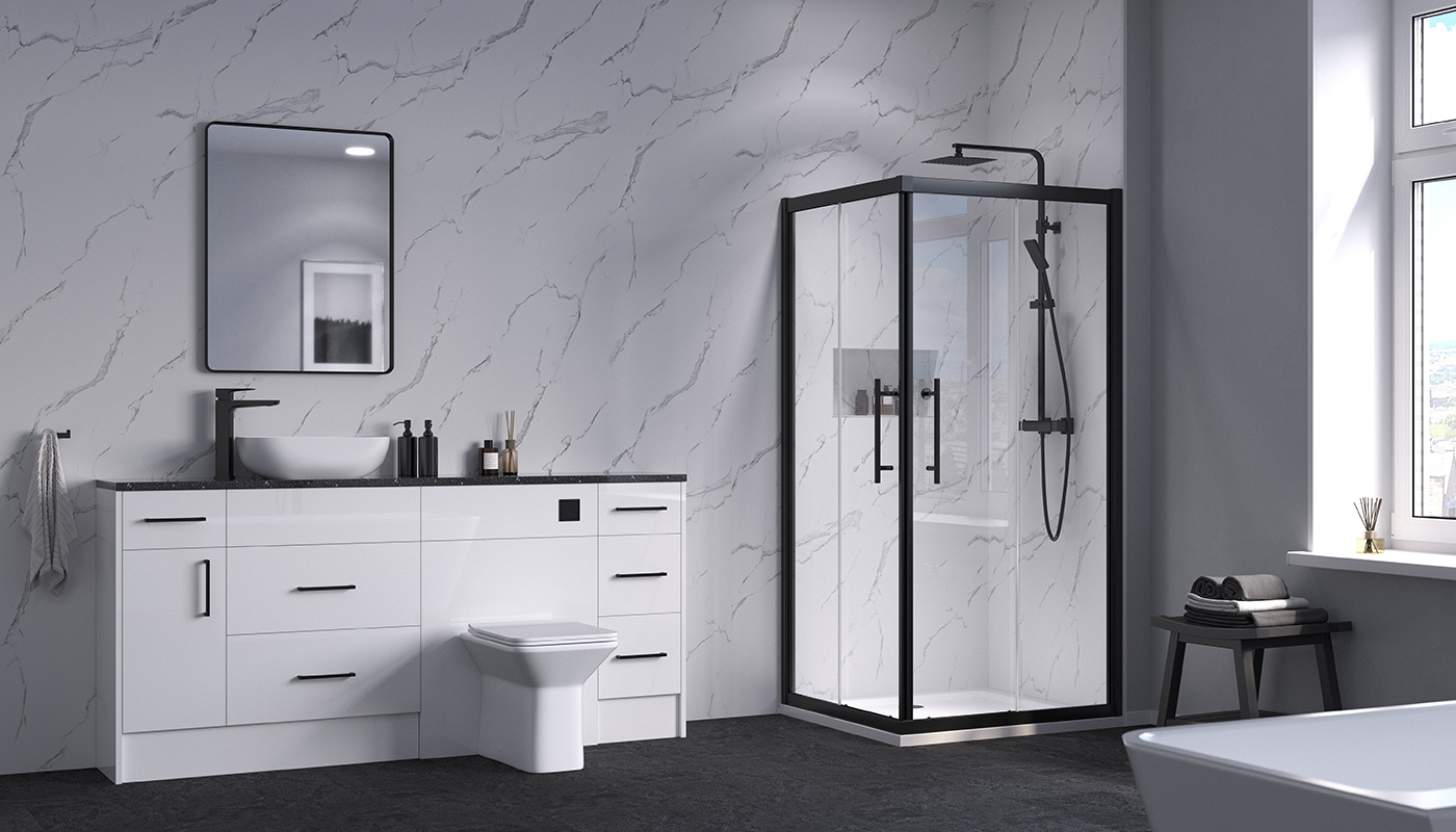 Popular Matt Black Fixtures and Fittings for Minimalist Bathrooms