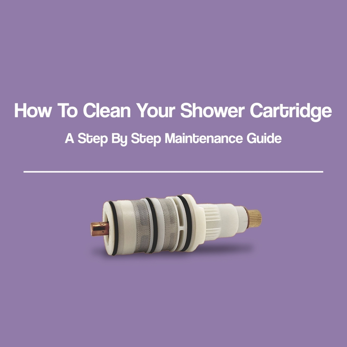 How to Clean your Shower Cartridge