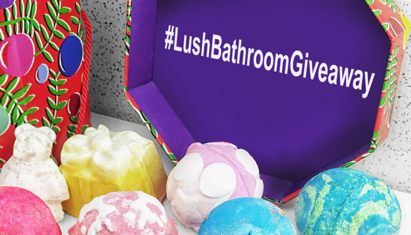It's a Lush Bathroom Supastore Giveaway!