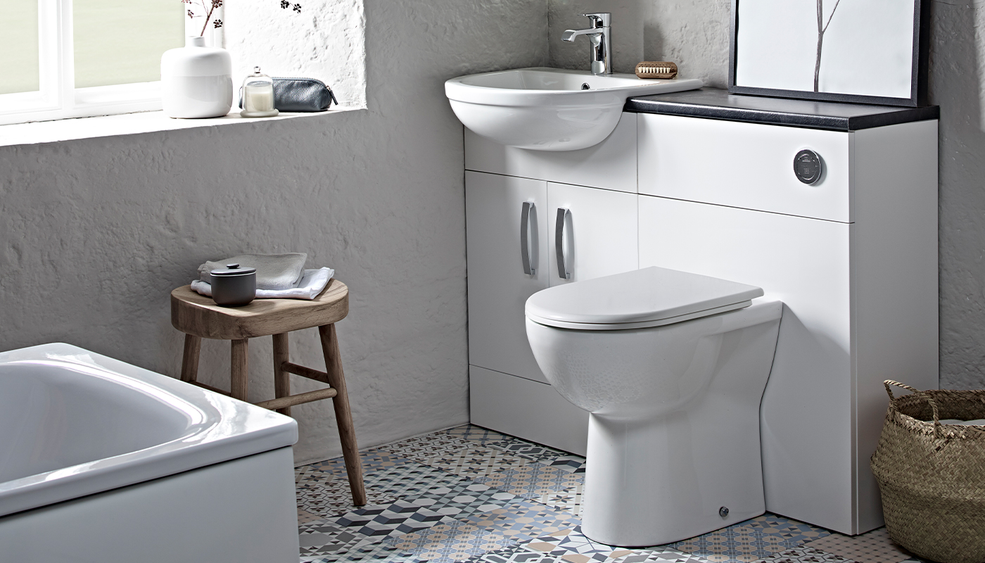 Tavistock Micra Back To Wall Comfort Height Toilet with Soft Close Seat
