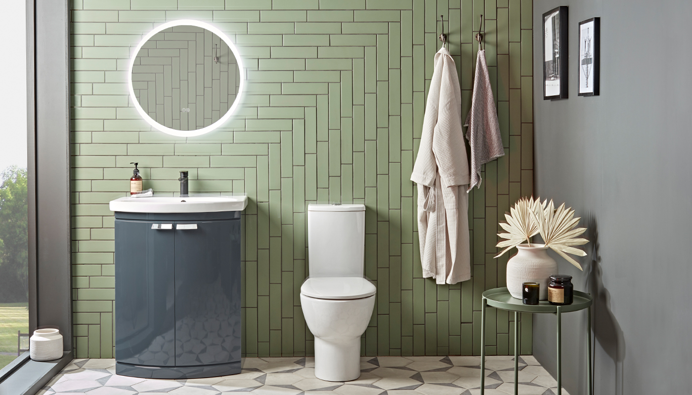 Tavistock Resonate Round LED Illuminated Mirror with Bluetooth Speakers 600mm