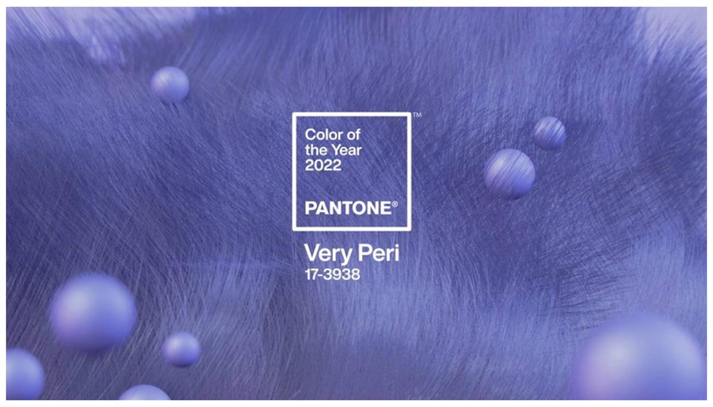 Pantone color of the year 2022 - very peri