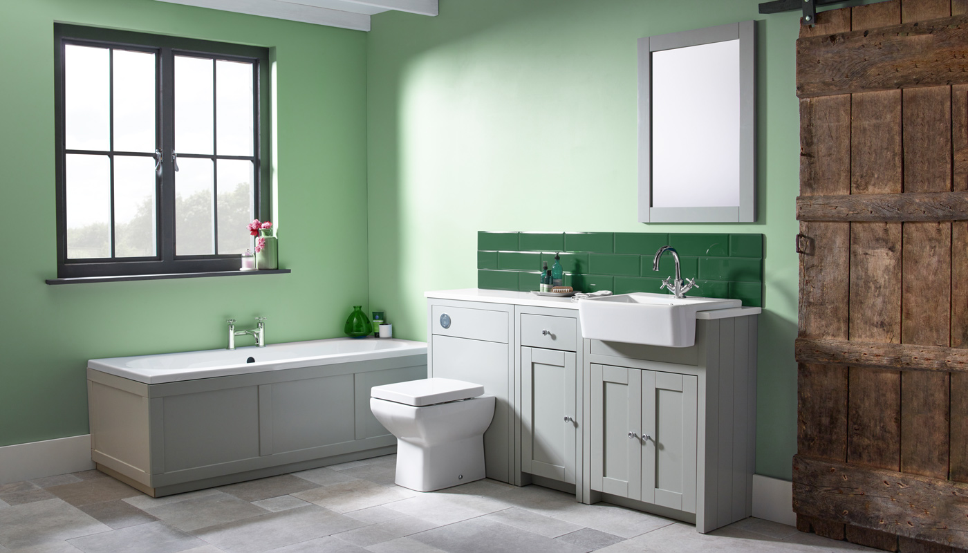 The Green Bathroom Interior Decor Trend