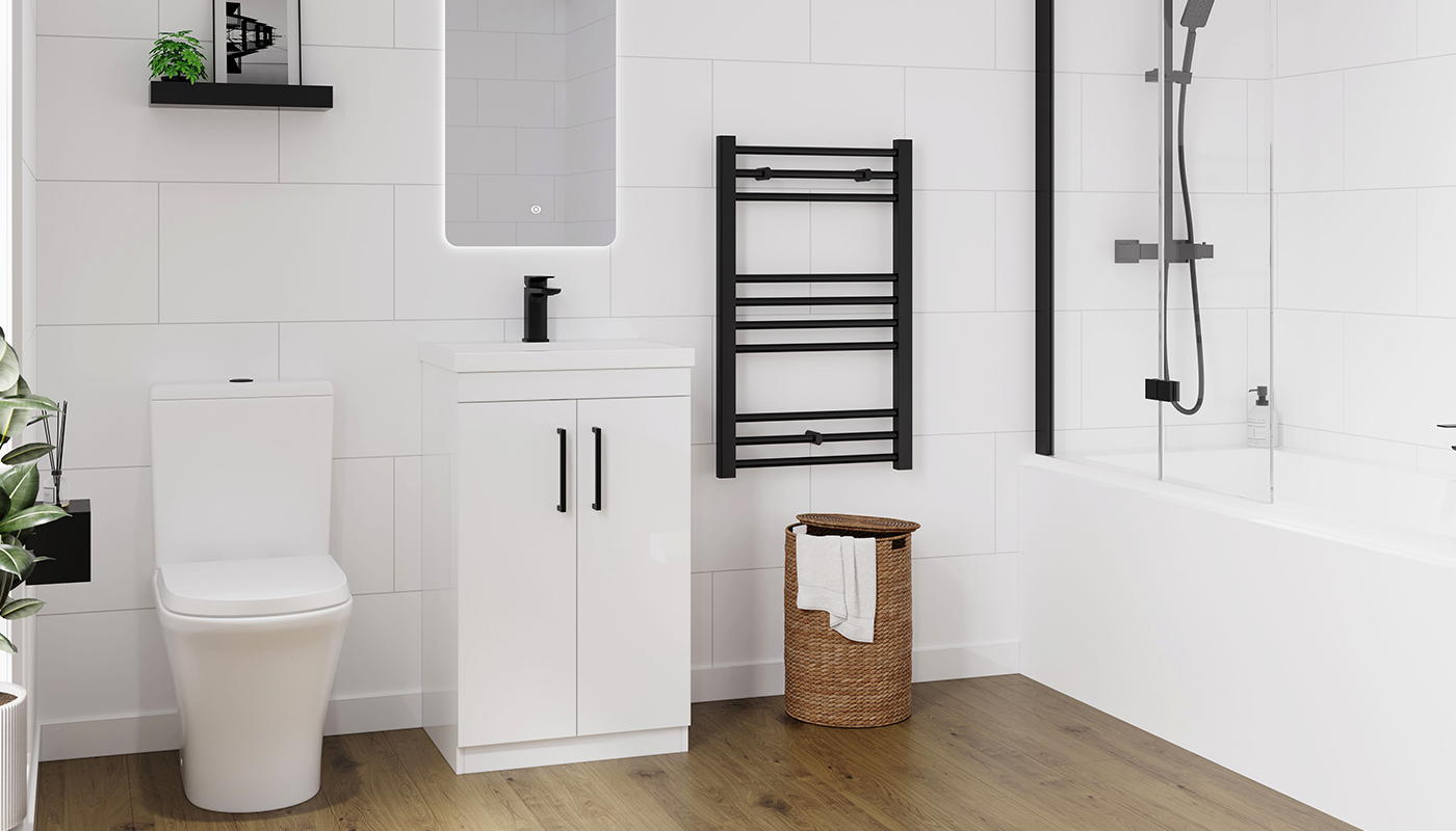 From Showers to Accessories: How to Style a Black Bathroom Without Overspending